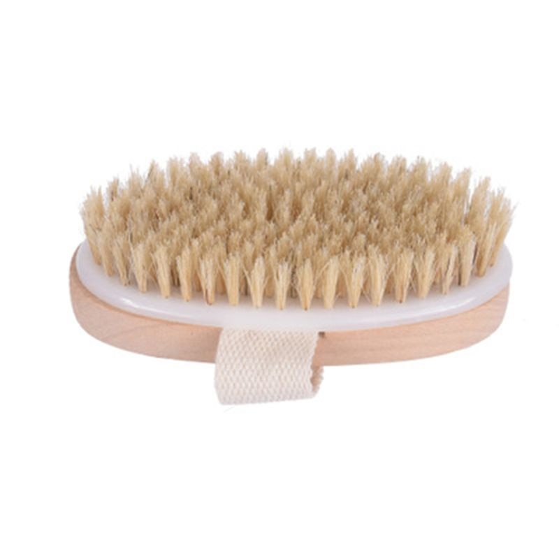 Brosse de bain en bois