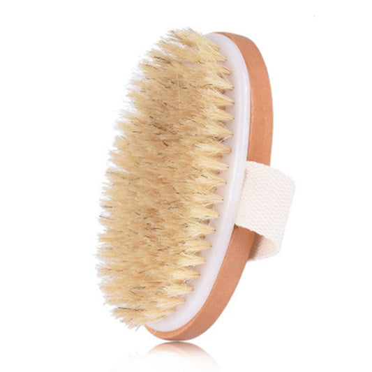 Brosse de bain en bois